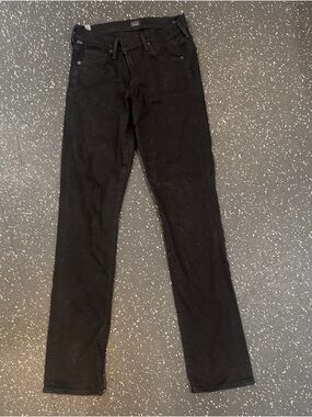 Citizens Of Humanity Black Straight Leg Women's Jeans